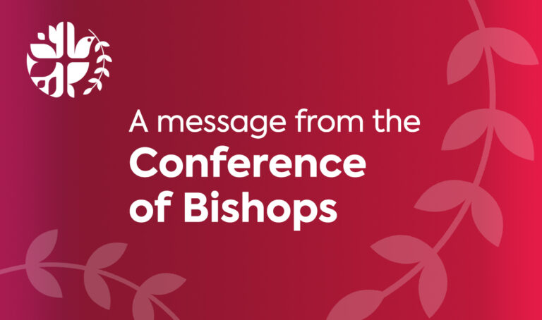 A letter from the Conference of Bishops