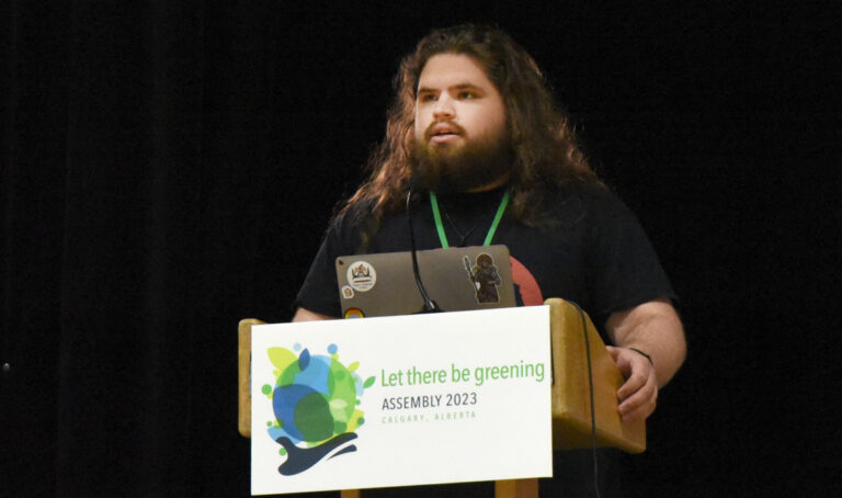 ELCIC’s Boston Laferté honoured with Marjorie MacKinnon Award bursary